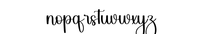 Sometimes Beautiful Font LOWERCASE