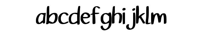 Songot Regular Font LOWERCASE