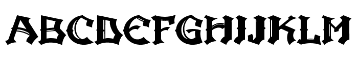 Sonicfair Font UPPERCASE