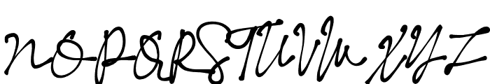 Sonira Signature Font UPPERCASE