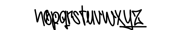 SonnyI Font LOWERCASE