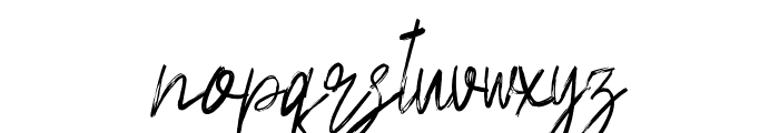 Sonstylee Font LOWERCASE