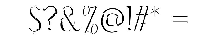 Sonten Bevel-Figure Font OTHER CHARS