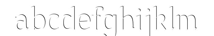 Sonten-Highlight Layer Font LOWERCASE