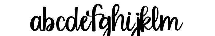 Soothing Streelights Font LOWERCASE