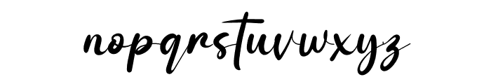 Soothing Font LOWERCASE