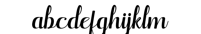 Sophia-artdesign Font LOWERCASE