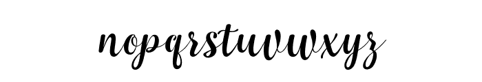 SophiaHoney18 Font LOWERCASE