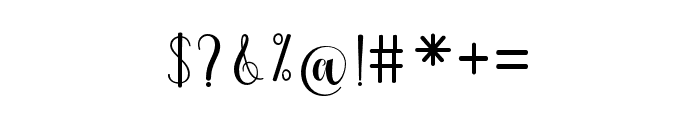 SophiaHoney9 Font OTHER CHARS