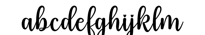 SophiaHoney Font LOWERCASE