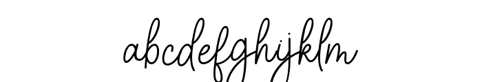 SophiaWhite Font LOWERCASE