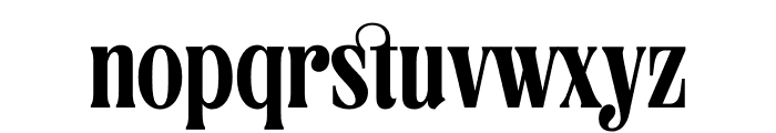 Sophista Font LOWERCASE