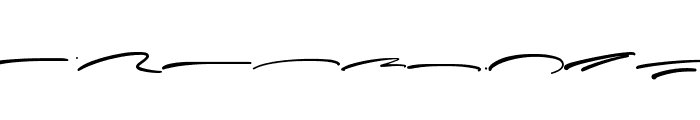 Sophisticated Signature Swash Font UPPERCASE