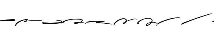 Sophisticated Signature Swash Font UPPERCASE