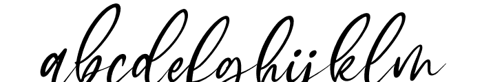 Sophitta Italic Font LOWERCASE
