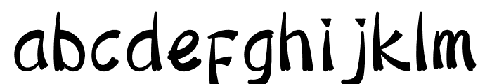 Sophomore Font LOWERCASE