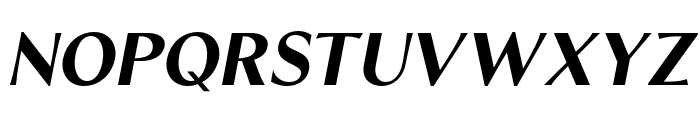 Sorento-BoldItalic Font UPPERCASE