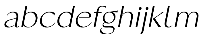 Sorento ExtraLight Italic FONT