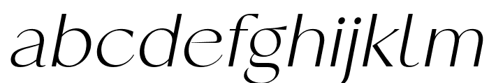 Sorento-ExtraLightItalic FONT