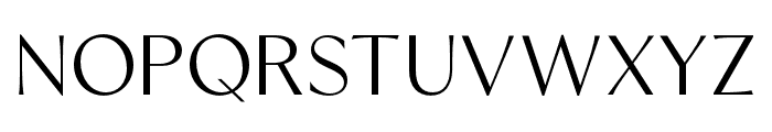 Sorento Light Font UPPERCASE