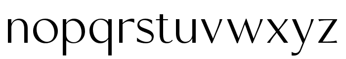 Sorento Light Font LOWERCASE