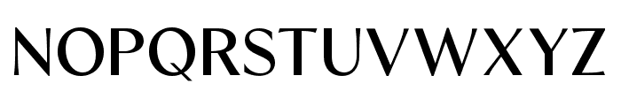 Sorento Medium Font UPPERCASE
