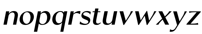 Sorento-MediumItalic Font LOWERCASE