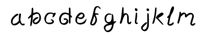 Soriho Regular Font LOWERCASE