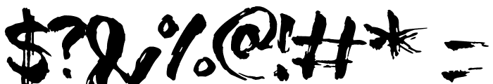 Soul King Font OTHER CHARS