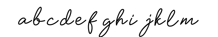 Soul Of You Font LOWERCASE