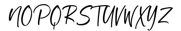 Soul Signature Font UPPERCASE