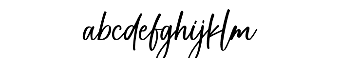 Soul Signature Font LOWERCASE