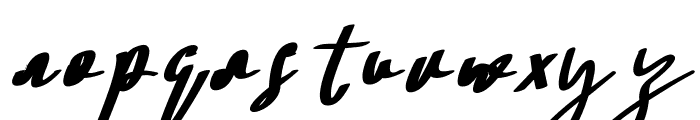 Soul Sistar Bold Italic Font LOWERCASE