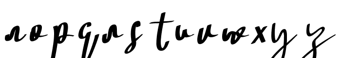 Soul Sistar Italic Font LOWERCASE