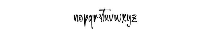 Soul Time Italic Font LOWERCASE