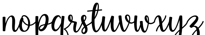 Soulful Script Font LOWERCASE