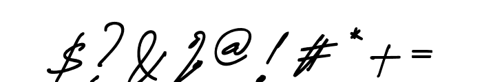 Soulia italic Font OTHER CHARS