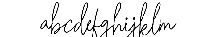 Soulmate Signature Font LOWERCASE