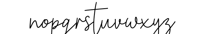 Soulmate Signature Font LOWERCASE