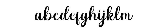 SoulmateAngle Font LOWERCASE