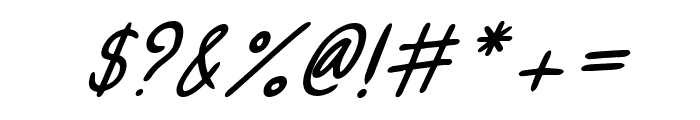 Soulus Italic Font OTHER CHARS