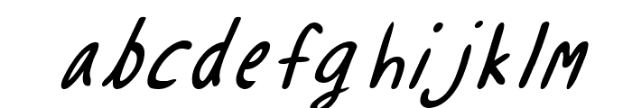 Soulus Italic Font LOWERCASE