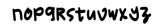 Sour Candy Regular Font LOWERCASE