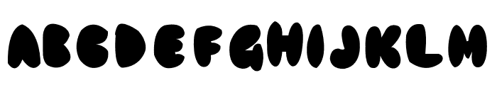 Sour Kiwi-Regular Font UPPERCASE