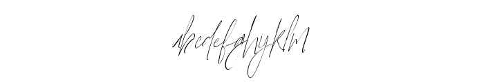 South Amsterdam Handwritten Font LOWERCASE