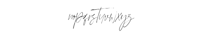 South Amsterdam Handwritten Font LOWERCASE