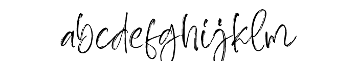 South Gilbano Font LOWERCASE