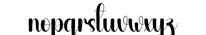 South Handmade Font LOWERCASE