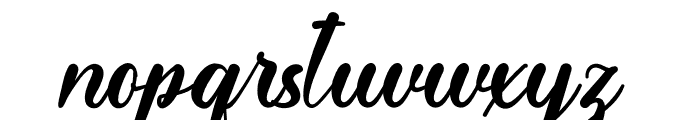 South Queensland Font LOWERCASE