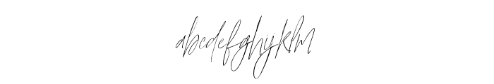 SouthAmsterdamHandwritten Font LOWERCASE